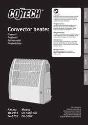 Coltech CH-500P-UK Original Instructions Manual
