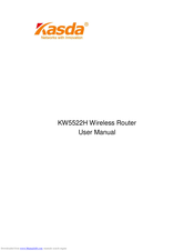 Kasda KW5522H User Manual