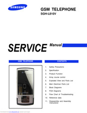 Samsung SGH-L770V Service Manual