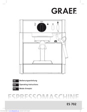 Graef ES 702 Operating Instructions Manual