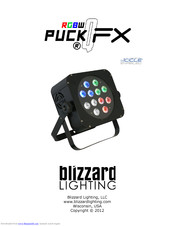 Blizzard Lighting Puck QFX User Manual
