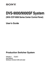 Sony DVS-9000 User Manual