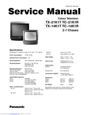Panasonic TX-21K1T Service Manual