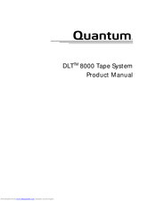 Quantum DLTtape DLT 8000 Product Manual