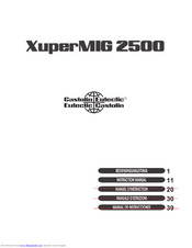 Castolin Eutectic XuperMIG-2500 Instruction Manual