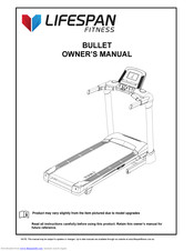 LifeSpan Bullet Owner's Manual