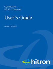 Hitron CGNM-3552 User Manual