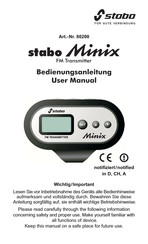 stabo Minix User Manual