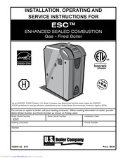 Energy Star ESC Installation Operating And Maintenance Istructions