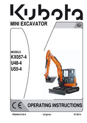 Kubota U55 4 Manuals Manualslib