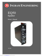 Ingram Engineering EQ50 Owner's Manual