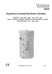 VOKERA Indirect SC 210L Installation Instructions Manual