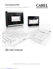 Carel PlantWatchPRO User Manual