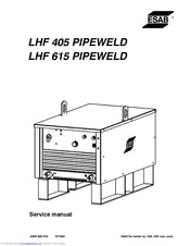 ESAB LHF 405 PIPEWELD Service Manual