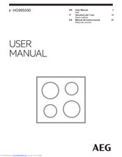 AEG HG995550XB User Manual