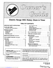 Magic Chef 3842WRV Owner's Manual