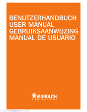 monolith CLASSIC User Manual