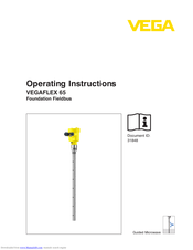 Vega VEGAFLEX 65 Operating Instructions Manual