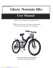 Liberty Electric Bikes Liberty 443 User Manual