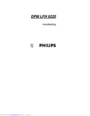 Philips DPM 9220 Handleiding