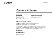 Sony CMA-D3CE Operating Instructions Manual