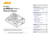 ATV A-PRO-4 Reference Manual