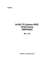 Toshiba TMPR4925 Manual