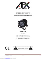 AFX LIGHT IPAR 518 Instruction Manual