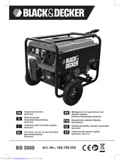 Black & Decker BD 3000 Original Instructions Manual