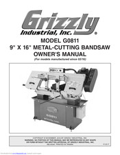 Grizzly G0811 Owner's Manual