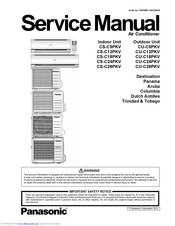 Panasonic CU-C28PKV Service Manual