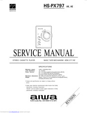 Aiwa HS-PX797 Service Manual