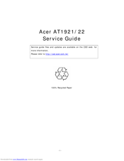 Acer AT1921 Service Manual