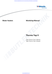 Webasto Thermo Top V Workshop Manual