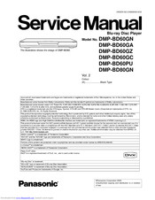 Panasonic DMP-BD60GA Service Manual