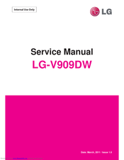 LG LGV909DW Service Manual