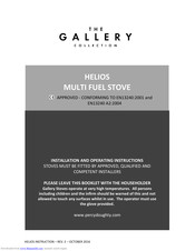 Percy Doughty & Co HELIOS Installation And Operating Instructions Manual