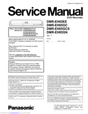 Panasonic DMR-EH65GC Service Manual