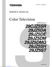 Toshiba 29JZ5DE Service Manual