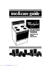 Whirlpool RF377PXW Use & Care Manual