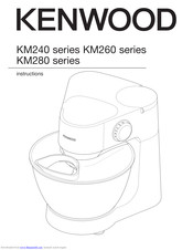 Kenwood KM240 series Instructions Manual