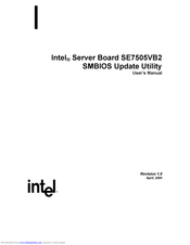 Intel SE7505VB2 Manuals | ManualsLib