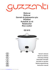 Guzzanti GZ-615 Instruction Manual