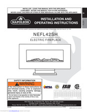 Napoleon NEFL42SH Installation And Operating Instructions Manual