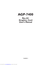 DFI AGP-7400 User Manual