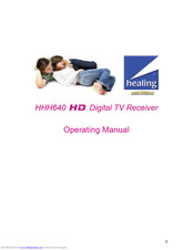 healing HHH640 Operating Manual