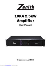 Zenith AMP80 User Manual