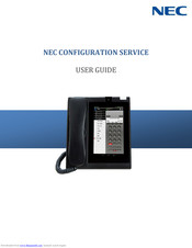 NEC ITX-7PUC-TEL User Manual