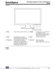 HP Compaq LE2202x Quickspecs