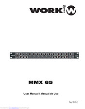 Work Pro MMX 65 User Manual